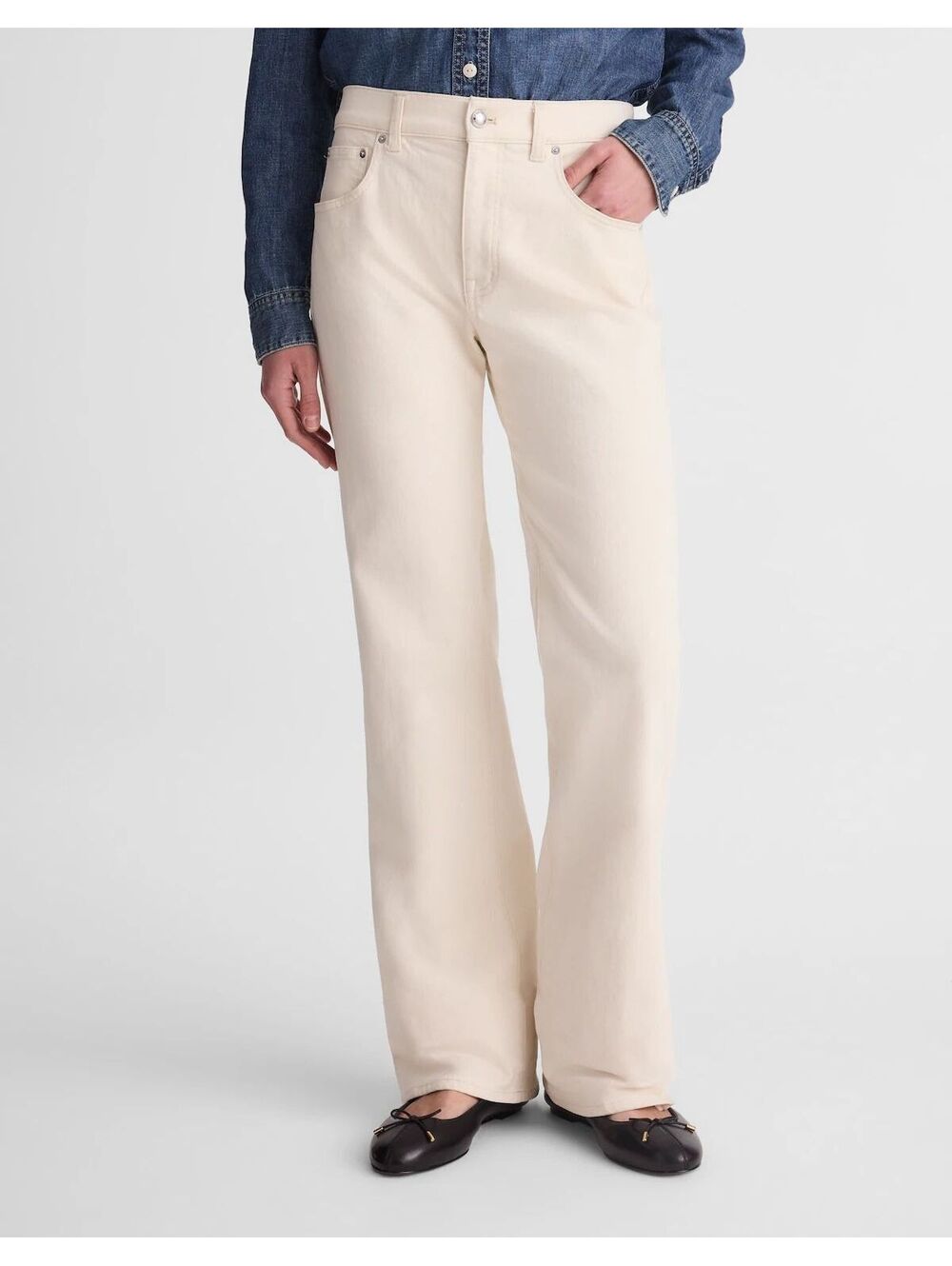 NWT Madewell Relaxed Bootcut Jeans - Size 24 - MSRP $148